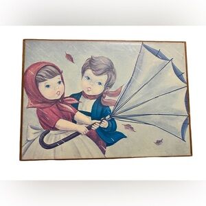 Vintage Chadwick Miller Wooden Music Trinket Box "Raindrops…" Japan 1971.‎